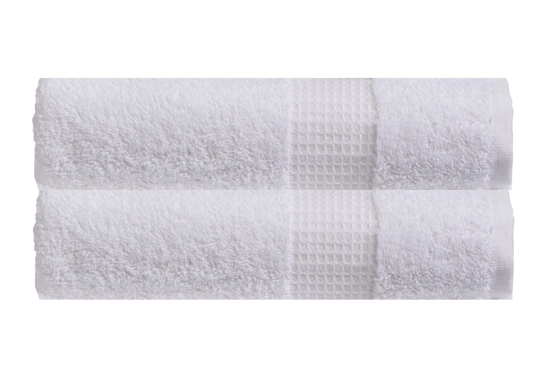 Olivia Rocco White Egyptian Cotton Towels Home Bathroom Towel Set Bale Fade Resistant 700Gsm Luxe Collection Bales Bath Sets, 2 Bath Towels