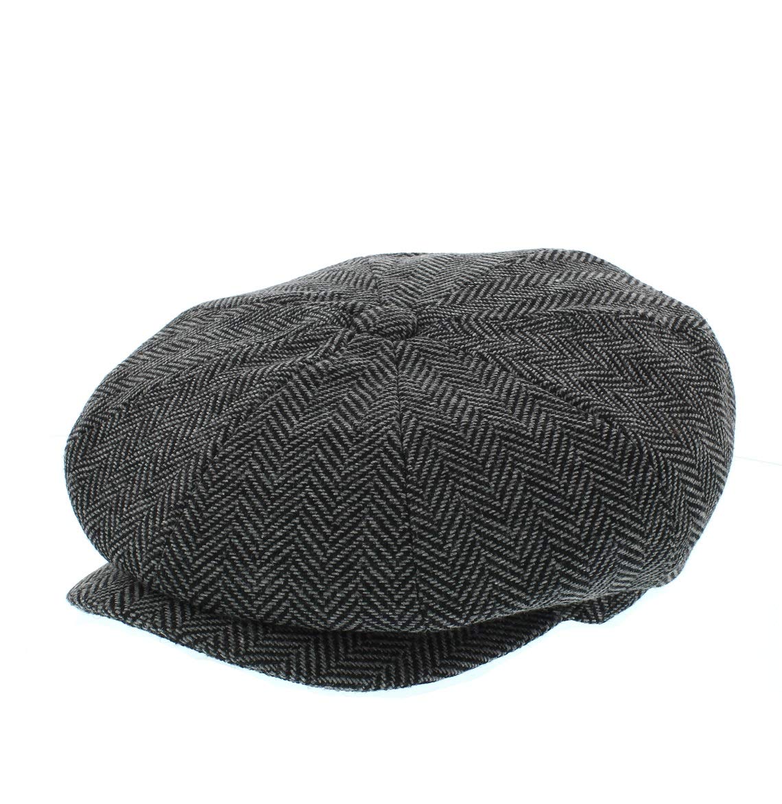 Whiteley Herringbone Children's Bakerboy Newsboy Cap Bg9925 (, Kids 2-4 Years)