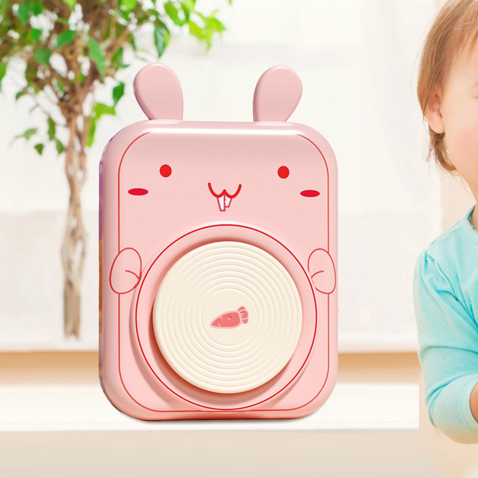 Mini Töpferscheiben Set für Kinder, Modellier Und Malset, Elektrisches Bildhauerwerkzeug, DIY Tonmodellierer – Geschenkidee, Hasenform
