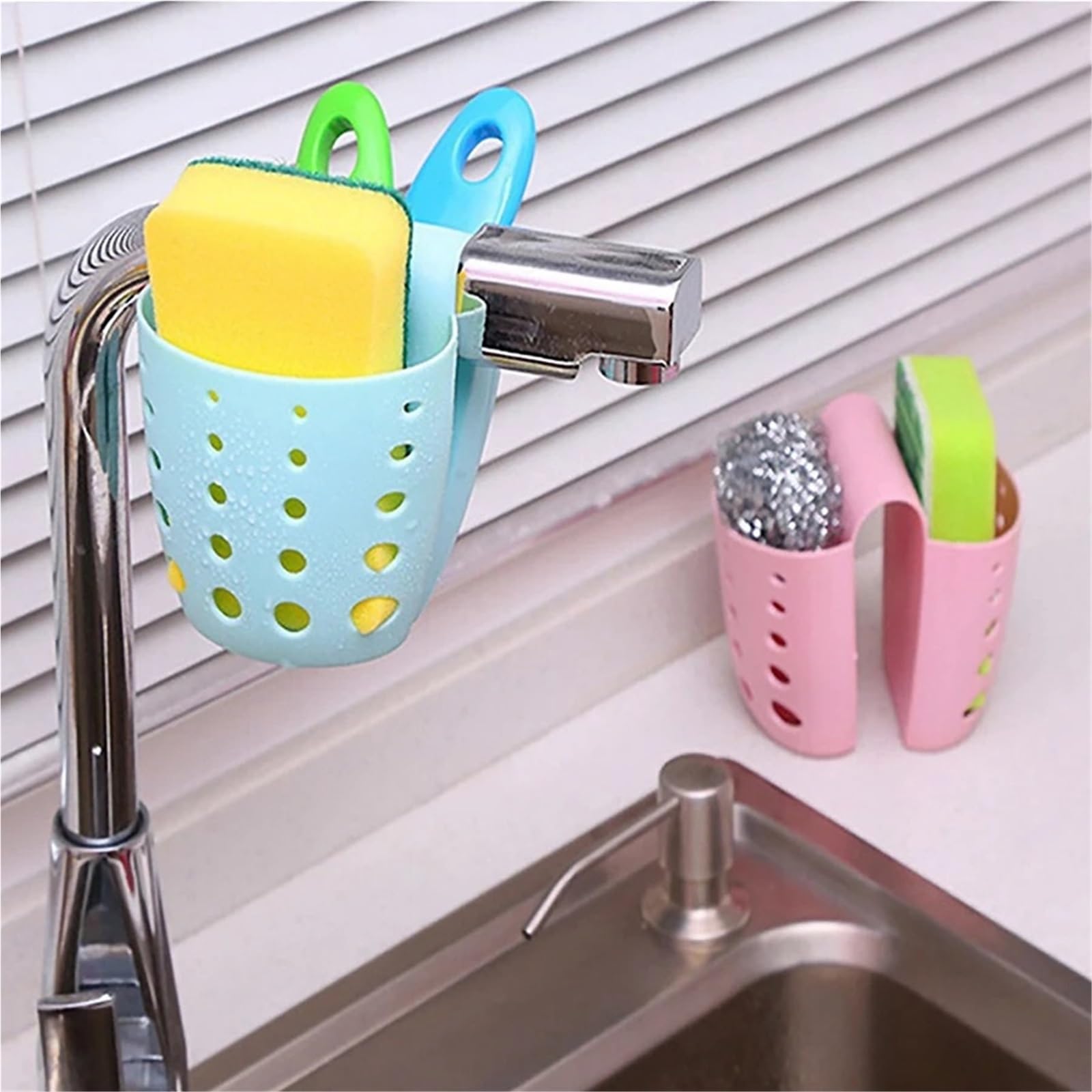 Cestello doppio for lavello 2 pezzi Per Cucina E Bagno