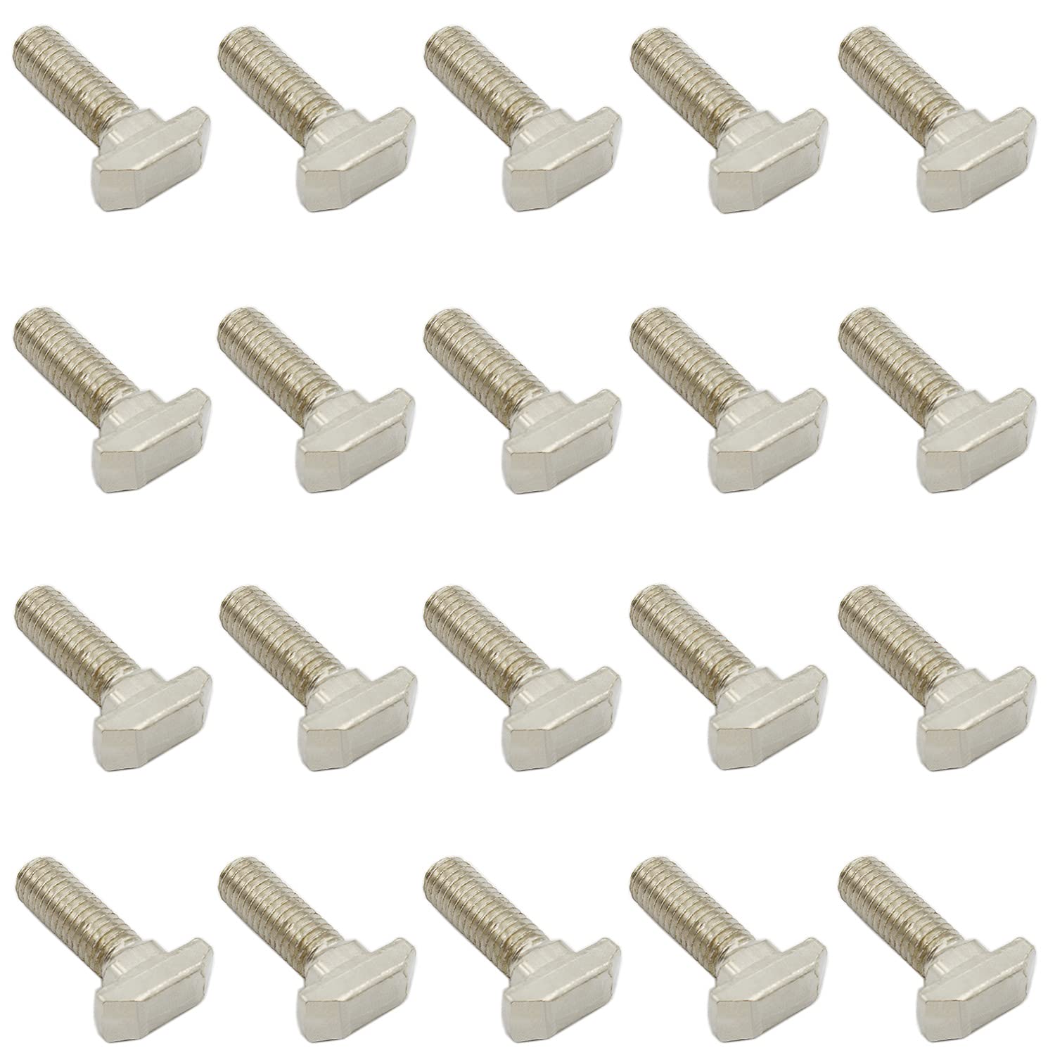Tornillos deslizantes M8 de alta sujeción para perfiles serie 45 con acabado anticorrosivo 8