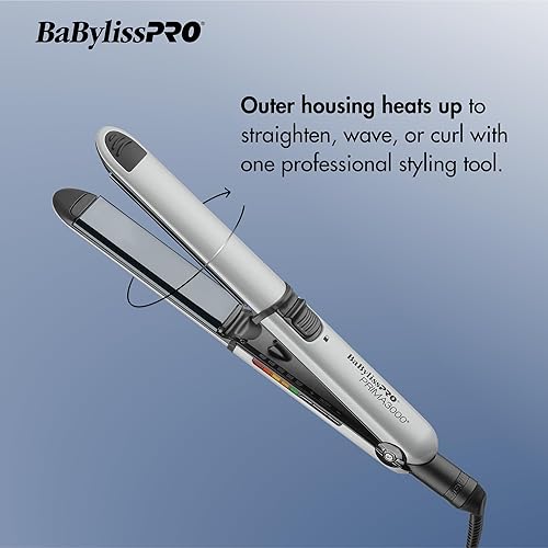 Miniatura 2 de Nano Titanium Prima Ionic Hair Straightener  Professional Flat Iron & Curling Iron in One for Stylists, Pro Styling Hair Tool