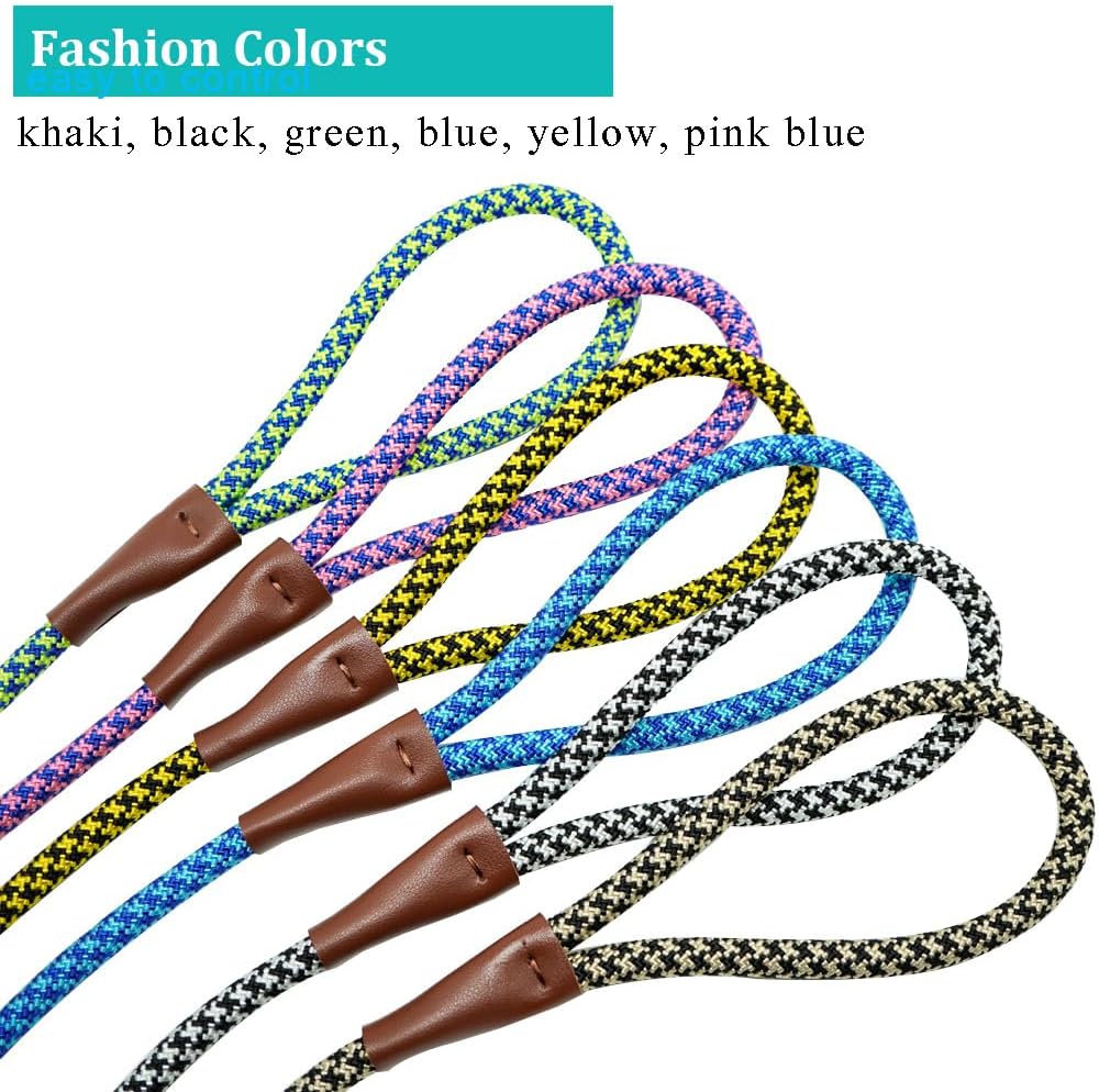 3FT Slip Lead Dog Training Leash, No Pull Dog... 16 3FT Slip Lead Dog Training Leash, No Pull Dog...