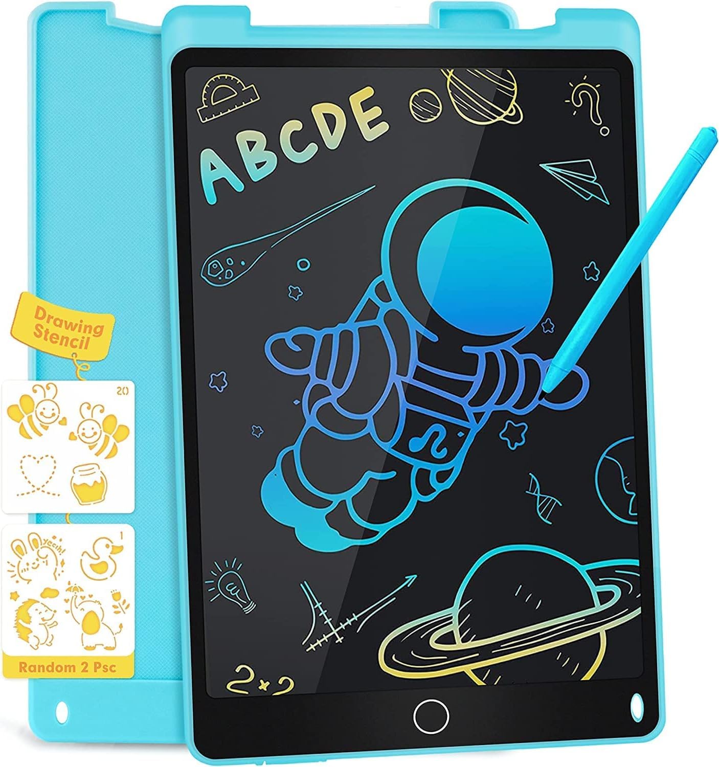 8.5 Inch LCD Writing Tablet for Kids, Dinosaur Toys for Girl, Drawing Pad. Doodle Board with Erase, Lock Function & Colorful Screen. Learning Girls Gifts for 3 + Year Old