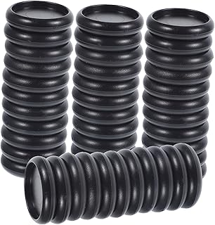 NOLITOY 44 Unidades De Fichário Com Fivela Espiral Para Notebooks Em Massa Preto Fichário Clipes Mini Anéis De Folhas Soltas Discos De Expansão Discbound Disco De Expansão A Seco Placa