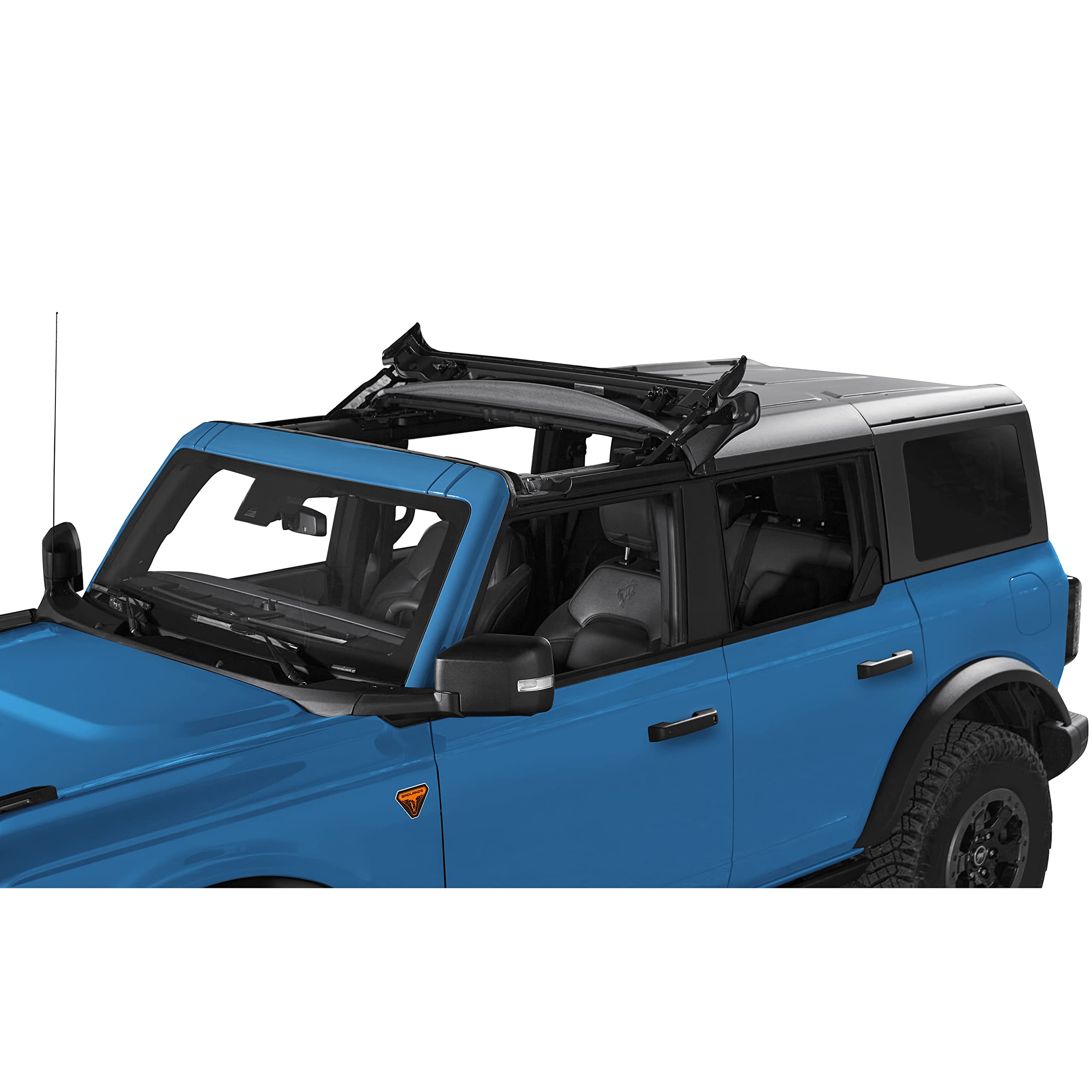 Photo 1 of Bestop 5246135 Bronco Sunrider for Hardtop - '21-Current Bronco 4-Door (Black Diamond)