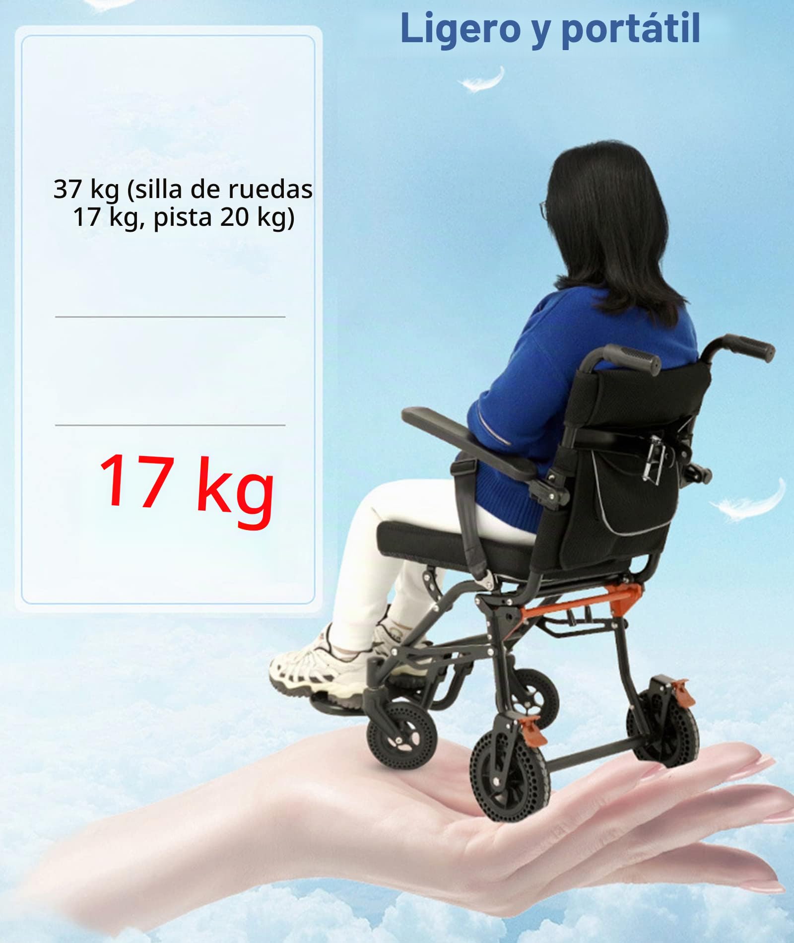 Silla De Ruedas Eléctrica Control Inteligente 200w Silla De Ruedas Plegable Portátil Elevadores De Escalera Eléctricos Para Personas Mayores Puede Subir Y Bajar Escaleras