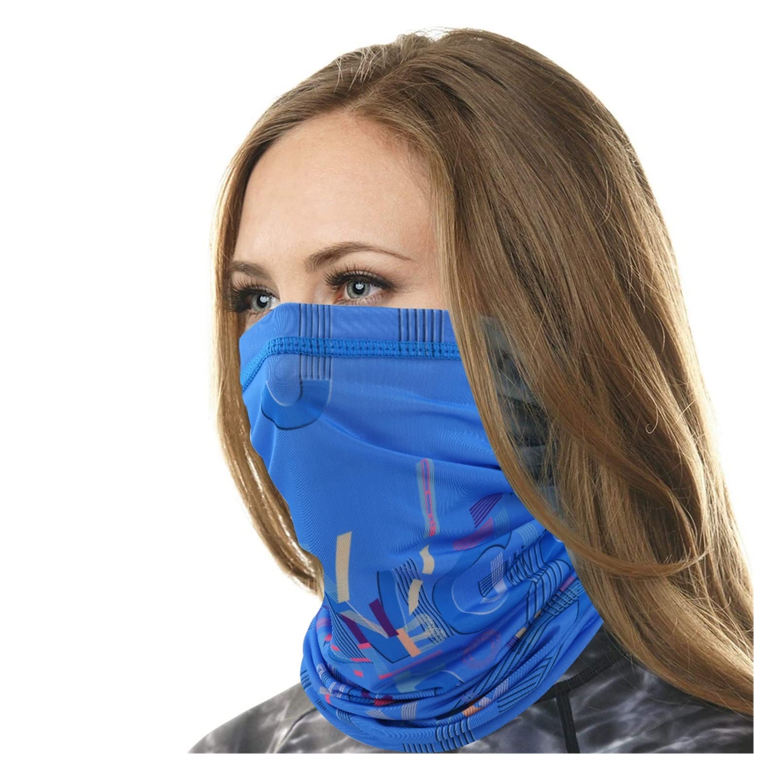 Masca de Carrera Helada Face Bandana Neck Gaiter Tube Bufand Buffing Cycling Pesca Camping Mujeres Hombres Mascaras Impresas