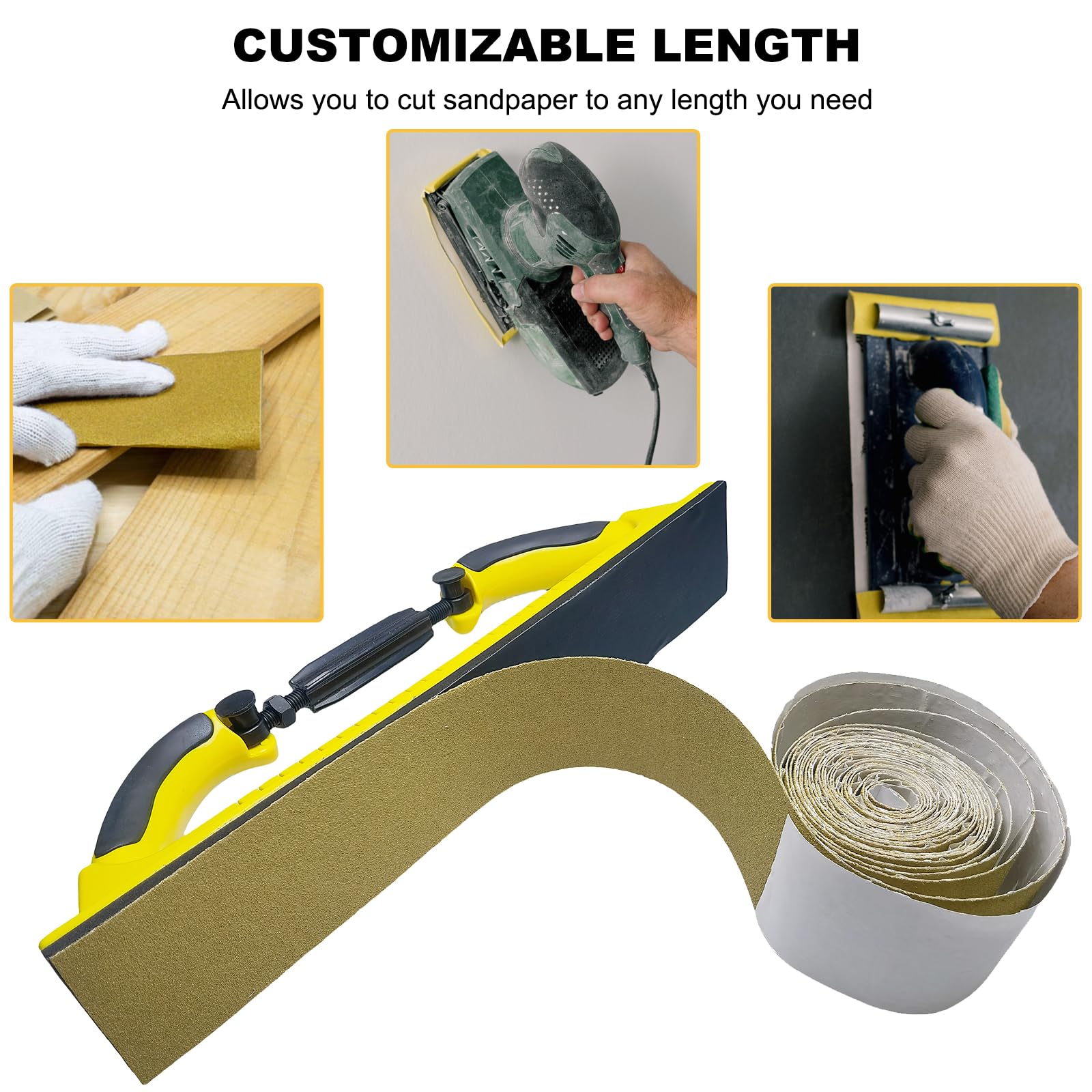 30 Yard Sanding Sheet Roll Kit - Automotive & Woodworking -6