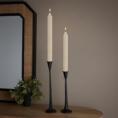 Miniatura 2 de 58217 Arista Timberline - Velas de cena sin perfume de 12 pulgadas, 12 unidades, color marfil