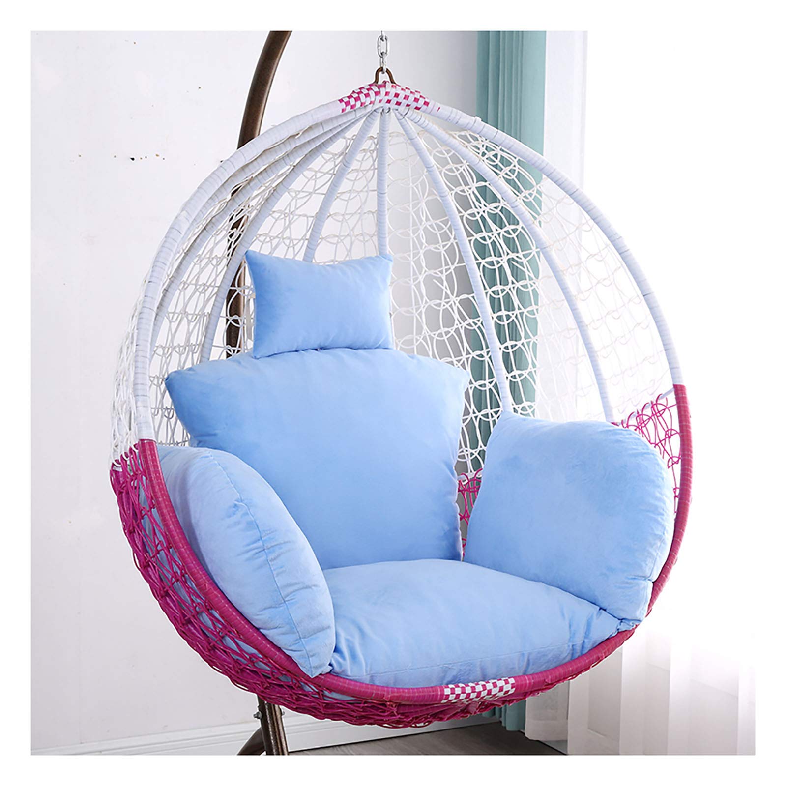 Coussin de chaise papasan rembourré et confortable pour fauteuil suspendu de jardin