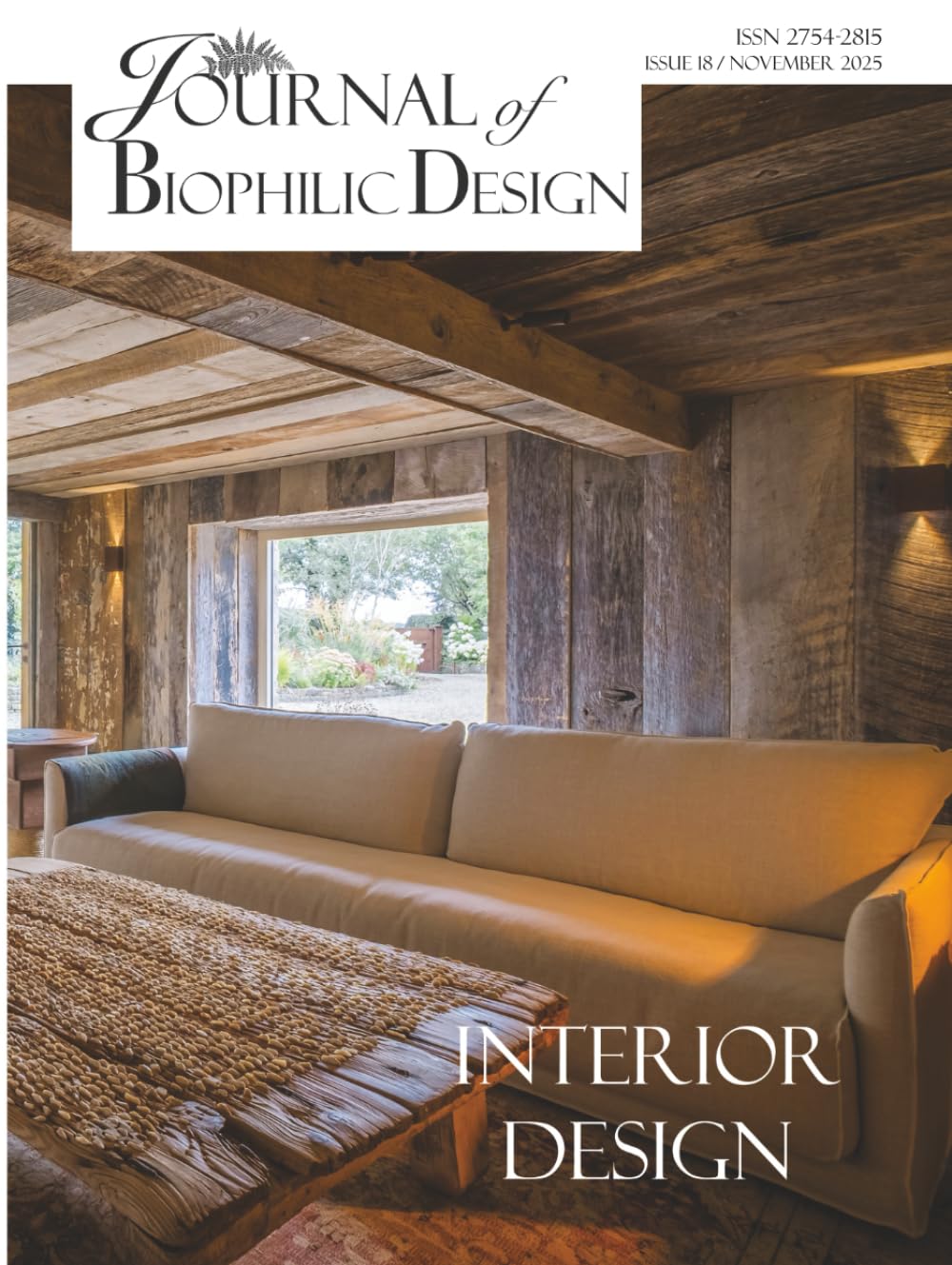 Journal of Biophilic Design - Issue 18 Interior Design: Biophilic Interior Design