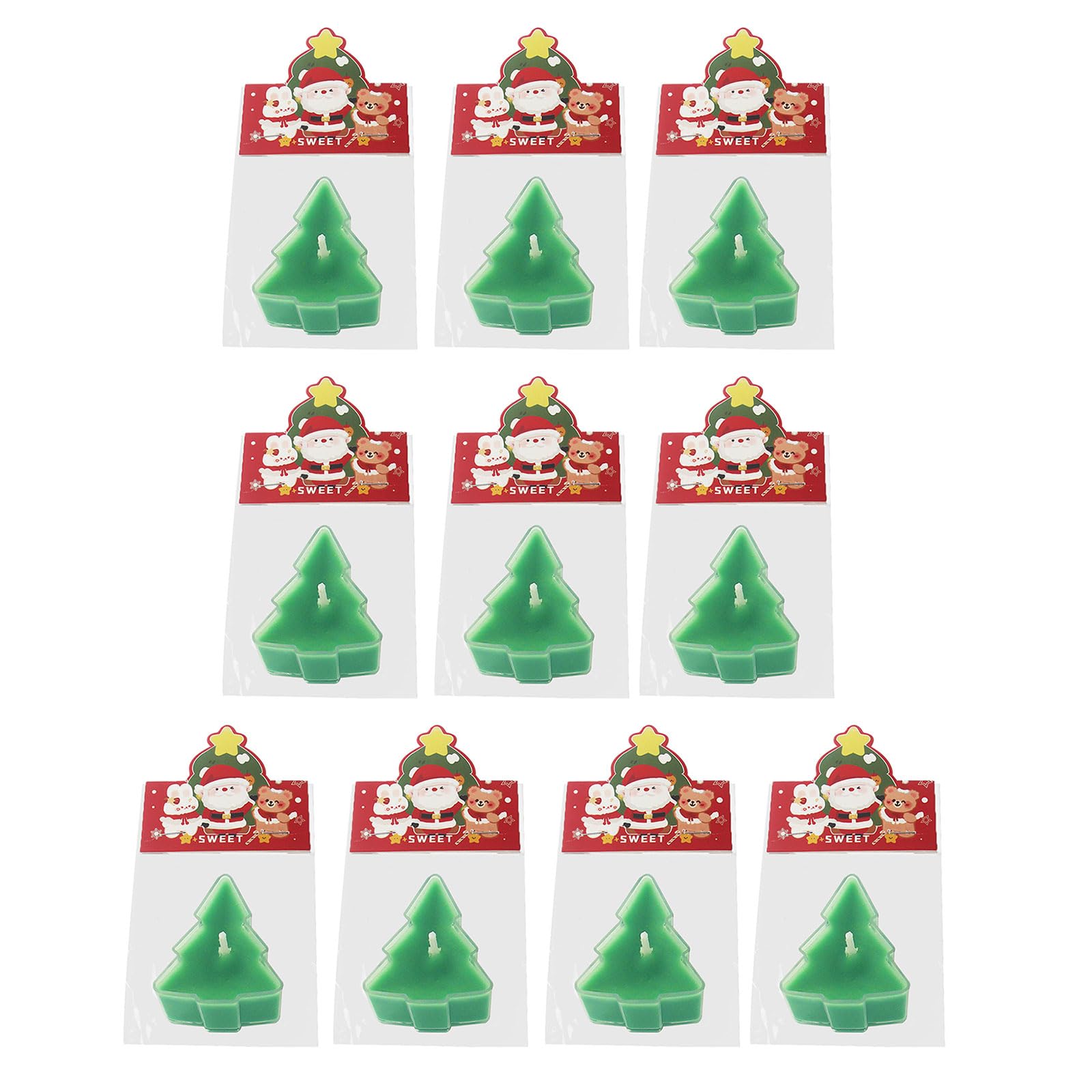 Tsophreniq Christmas Tree Smokeless with 30Hours Extended Burn Time, Christmas Party Decorations Soys Waxes