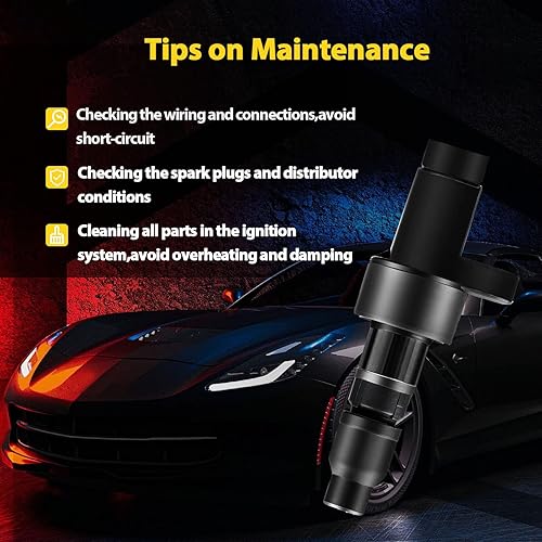 Vista 143 de OCPTY Juego de 4 bobinas de encendido compatibles con OE: UF604 C1685 apto para Mazda 3 para Mazda 5 2008-2015