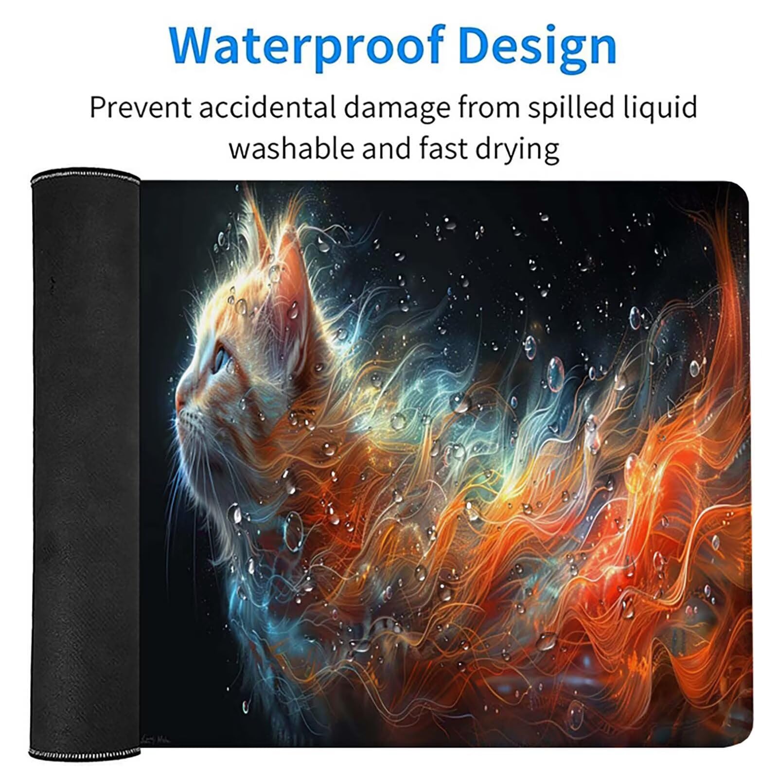 Podkładka pod mysz XXL 1600x800x3mm, zielona podkładka pod mysz do gier z antypoślizgową gumową powierzchnią, poprawia precyzję i szybkość, komputer dla gracza i akcesoria biurowe, prezent dla
