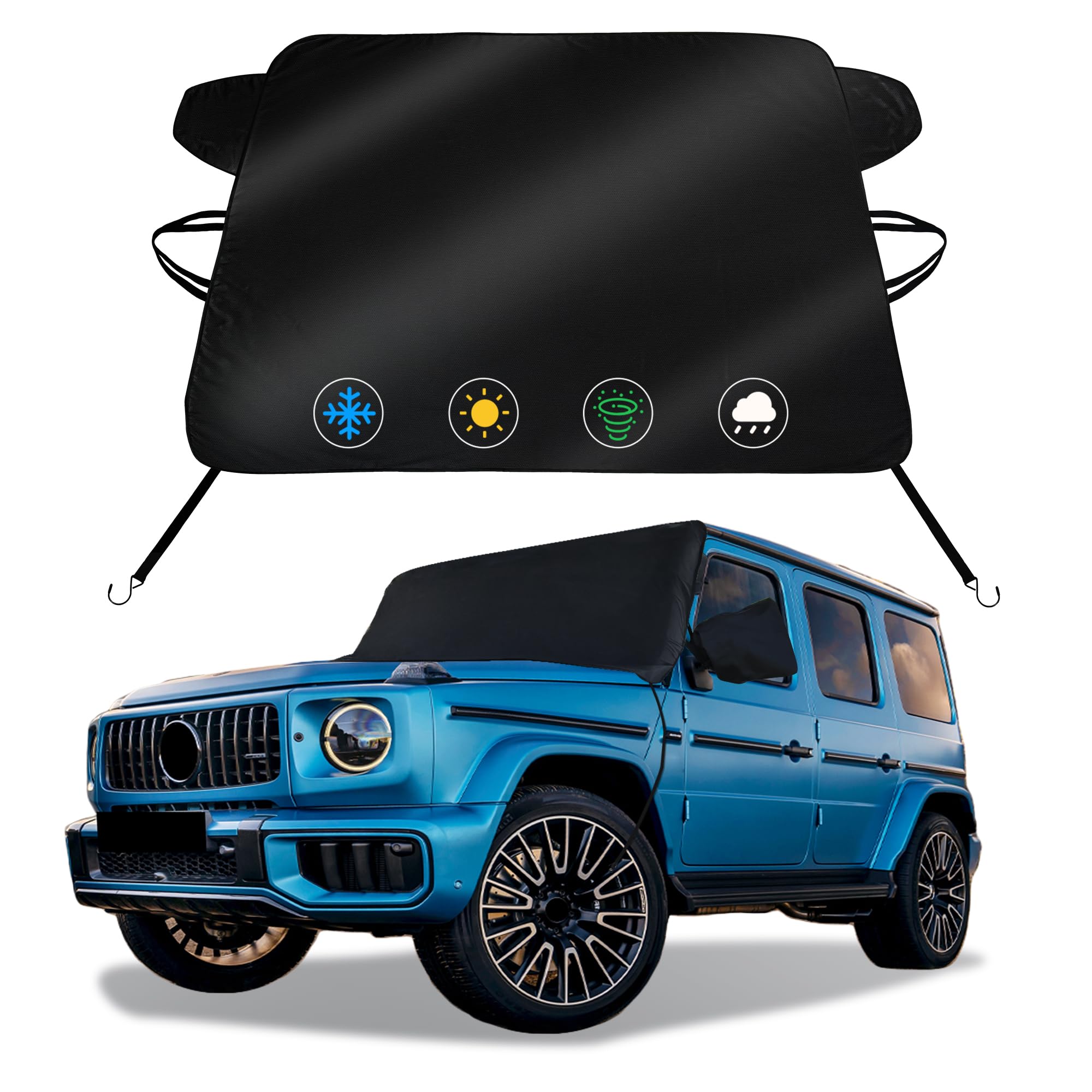 Windshield Cover for Ice Snow for 1990-2018 Mercedes G W463 G550 G55 G63