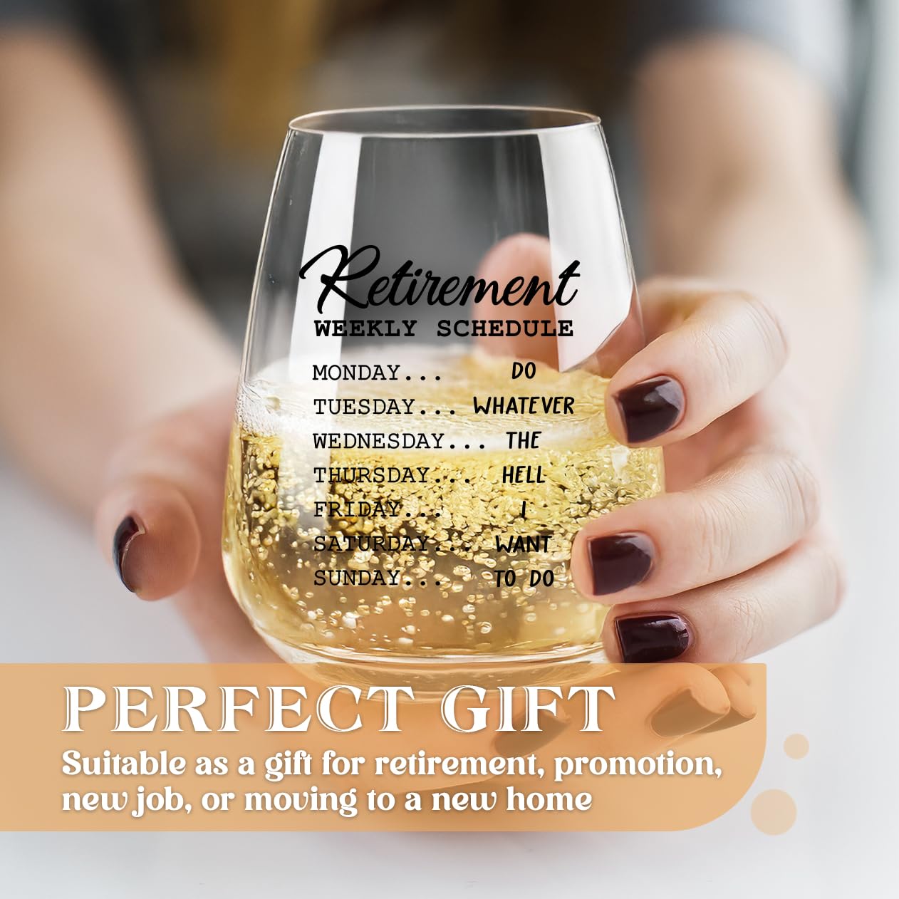 Regalos de jubilación para mujeres y hombres, divertido juego de copas de vino y bolsa de vino, el mejor regalo de jubilación para amigos, vaqueros, médicos, enfermeras, profesores, jefes, combina