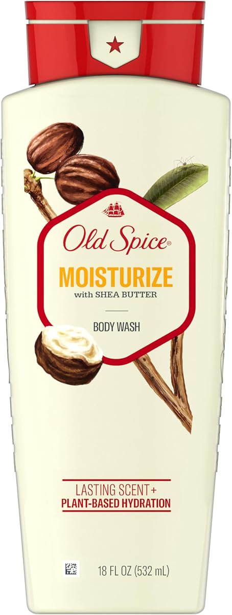 Body Wash Moisture with Shea Butter, 18 Fl Oz