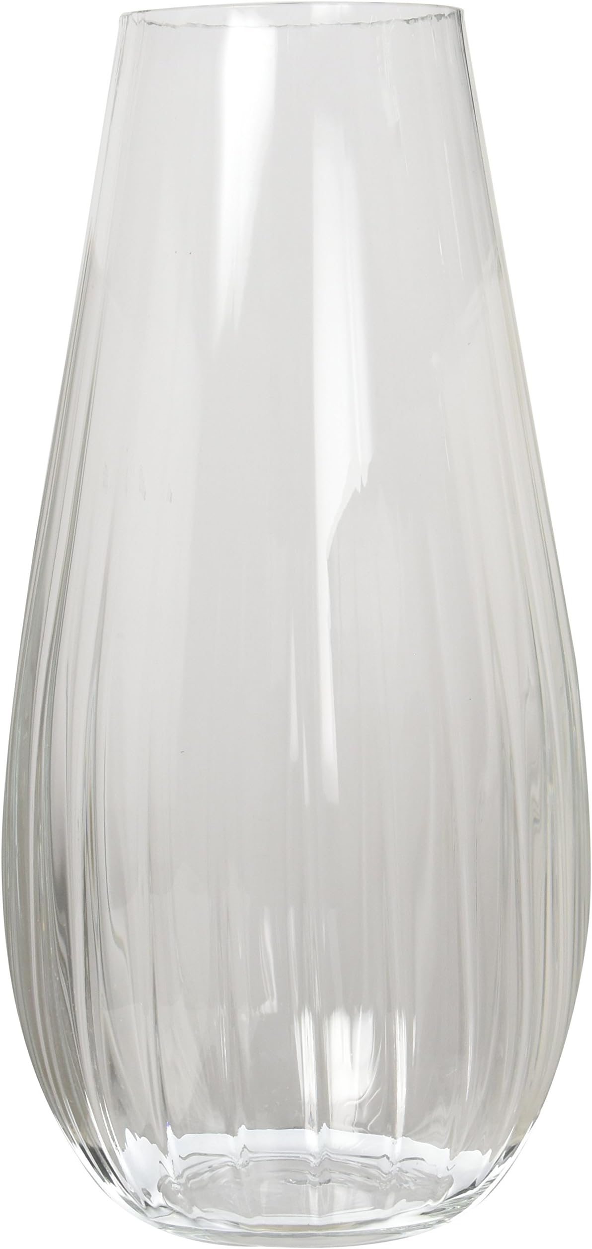 Bohemia Cristal Waterfall Vase, Diameter-15, Height-30.5 cm, One Size