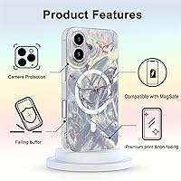 Vista 694 de I-MGAE-IN-AR - Funda diseñada para iPhone 12 y 12 Pro, diseño de mariposa plateada brillante, funda protectora de poliuretano termoplástico, suave