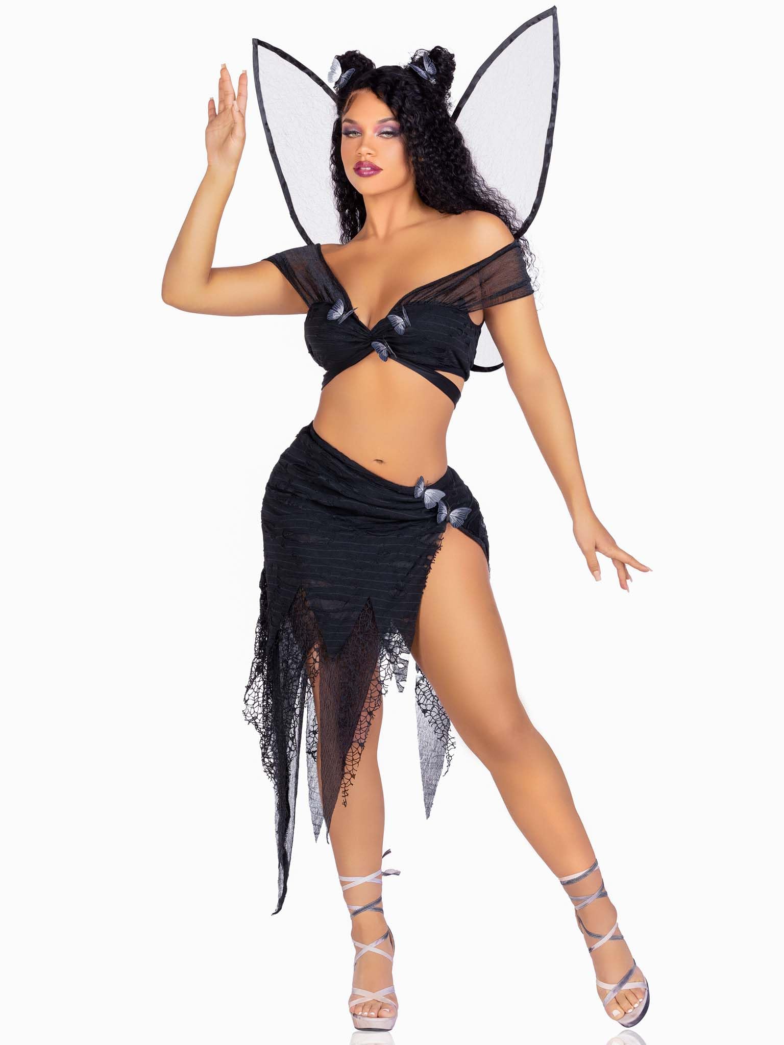 Leg Avenue 87190 00125 Costume, Women, Black, XS