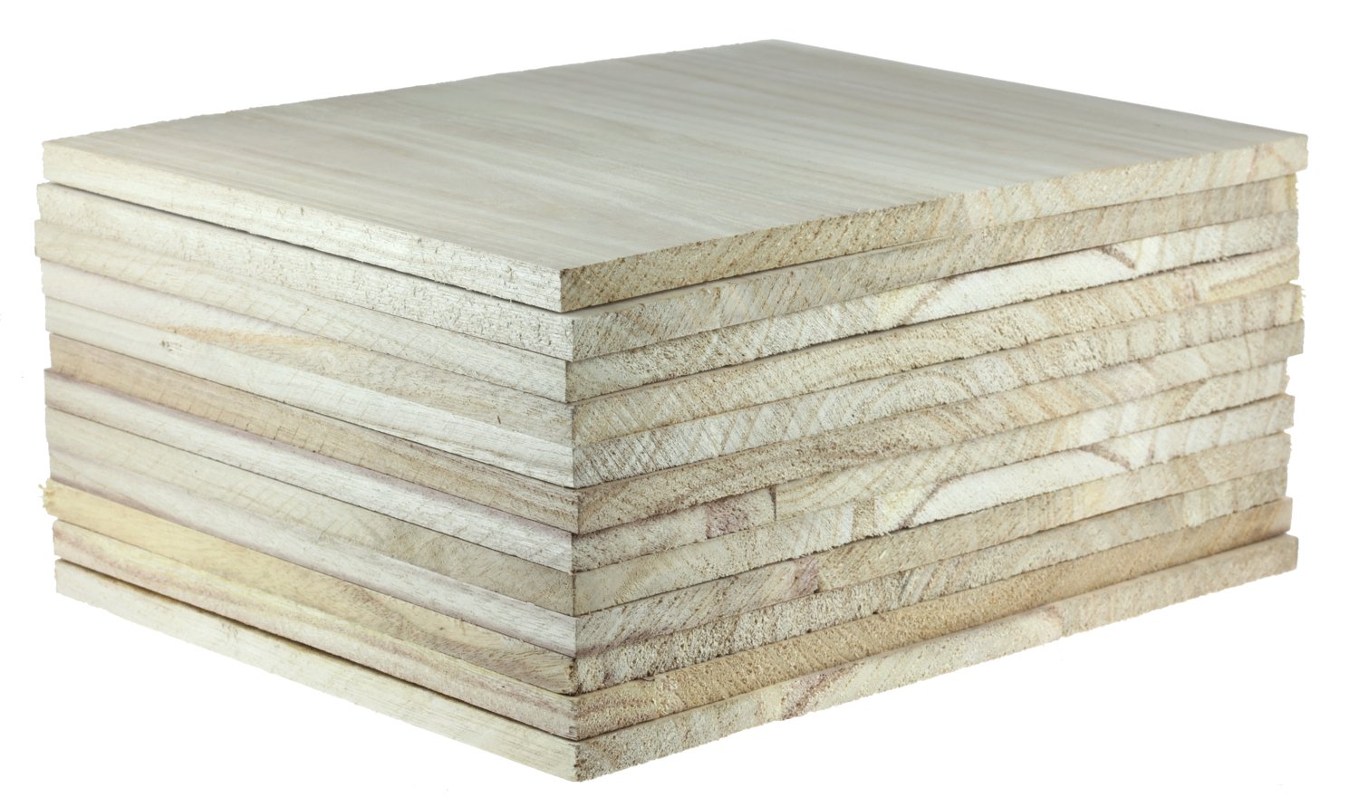 Tiger Claw Wood Breaking Board - Breakable Board in 12 mm Thickness (12 Board Pack)