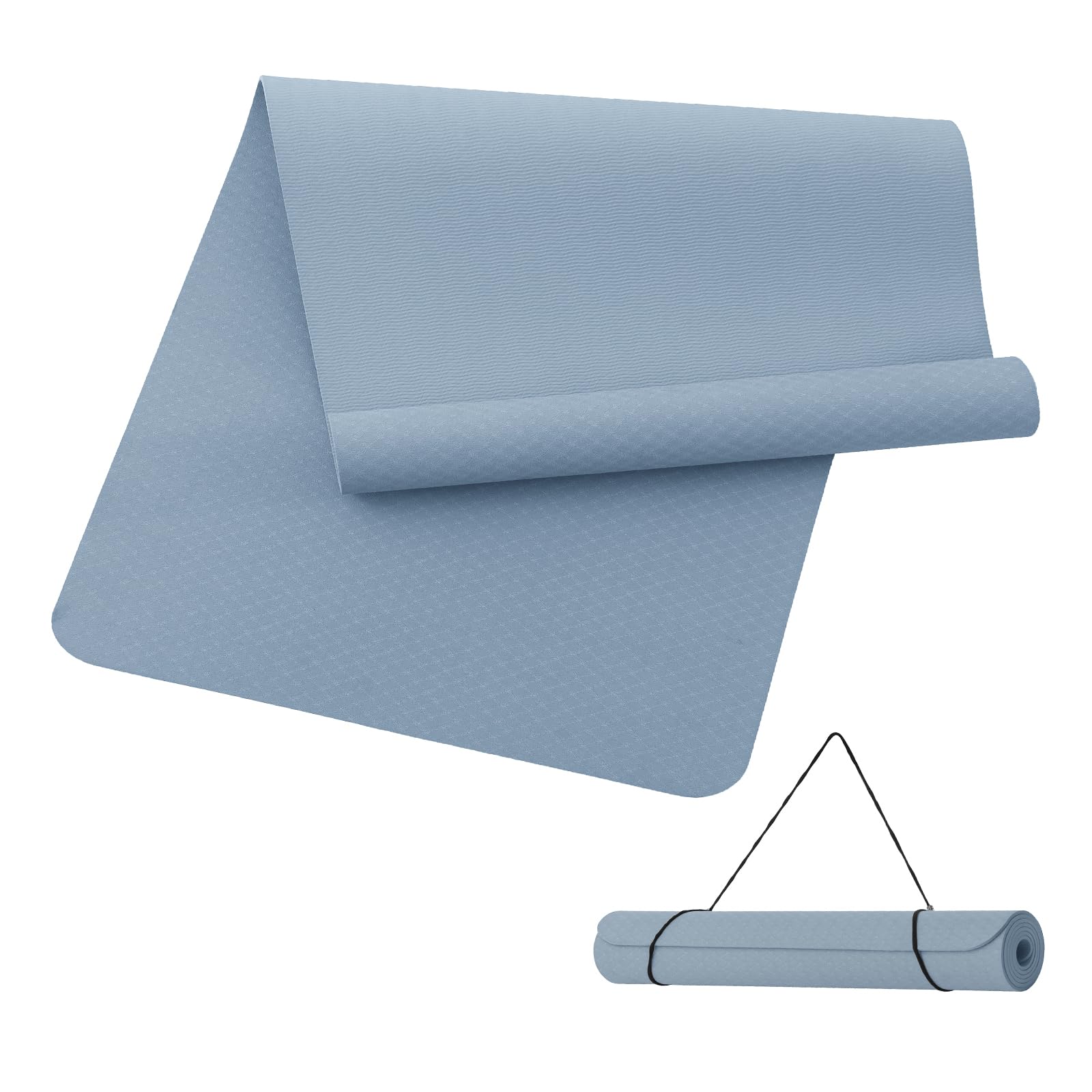 Good Nite Esterilla de Gimnasia Grande y Antideslizante - XXL, TPE para Yoga, Deporte y Pilates