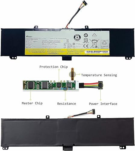 Miniatura 7 de BOWEIRUI L13M4P02 L13N4P01 - Batería de repuesto para laptop Lenovo Erazer Y50 Y50-70 Y50-80 Y50P Y50P-70 Y70 Y70-70 Series L13M4P02 L13N4P01