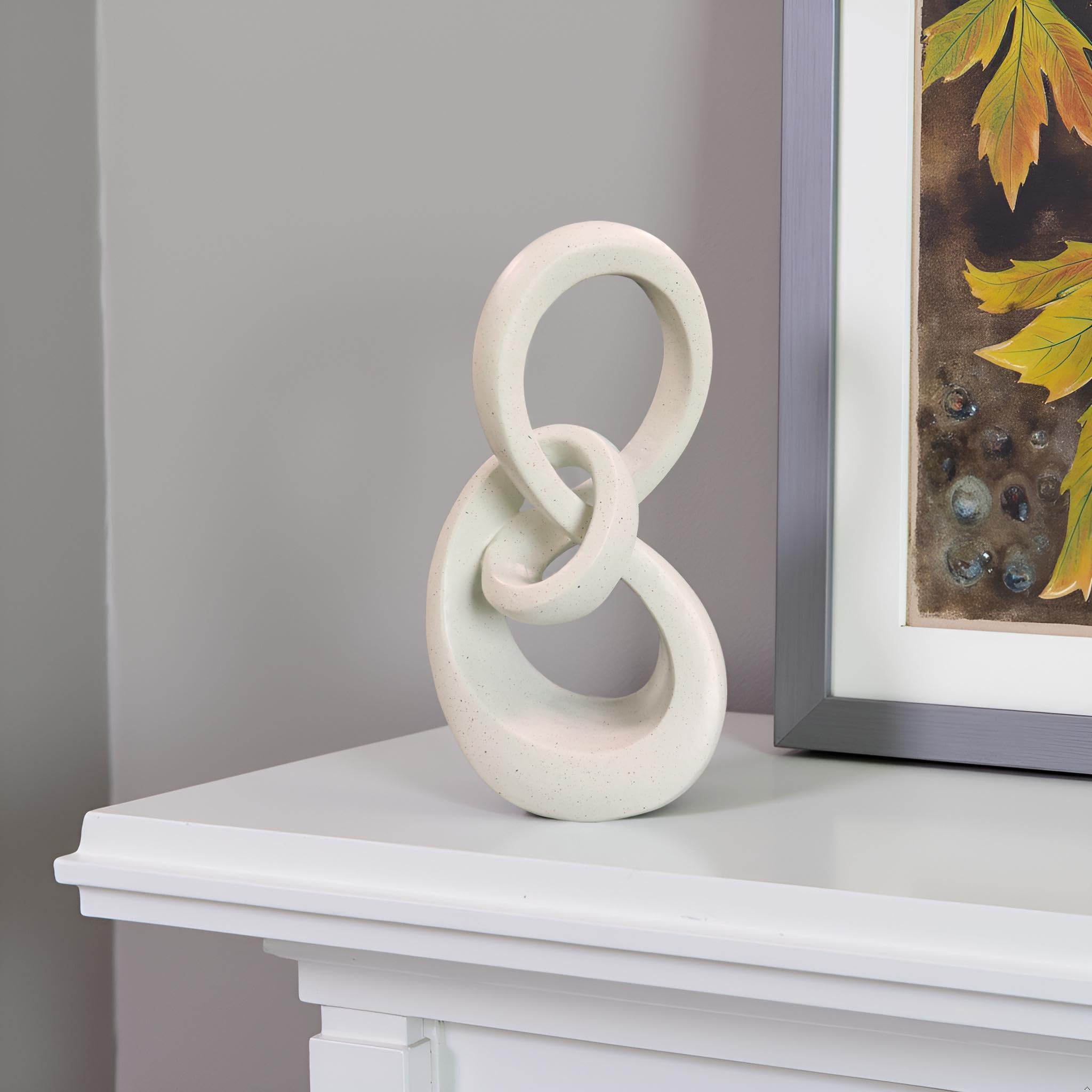 Moderne Musiknote, dekorative Skulptur, abstrakte Skulpturen, Heimdekoration, Couchtisch-Statuen, Regal-Dekoration, Ästhetik, Esszimmer, Wohnzimmer, Schreibtisch-Dekoration, 29,2 cm