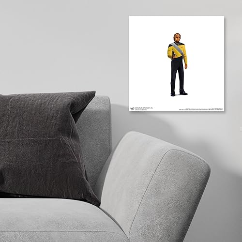 Miniatura 3 de Trends International Gallery Pops Star Trek The Next Generation - Póster de pared de Worf, 12.00 x 12.00 pulgadas, versión sin marco