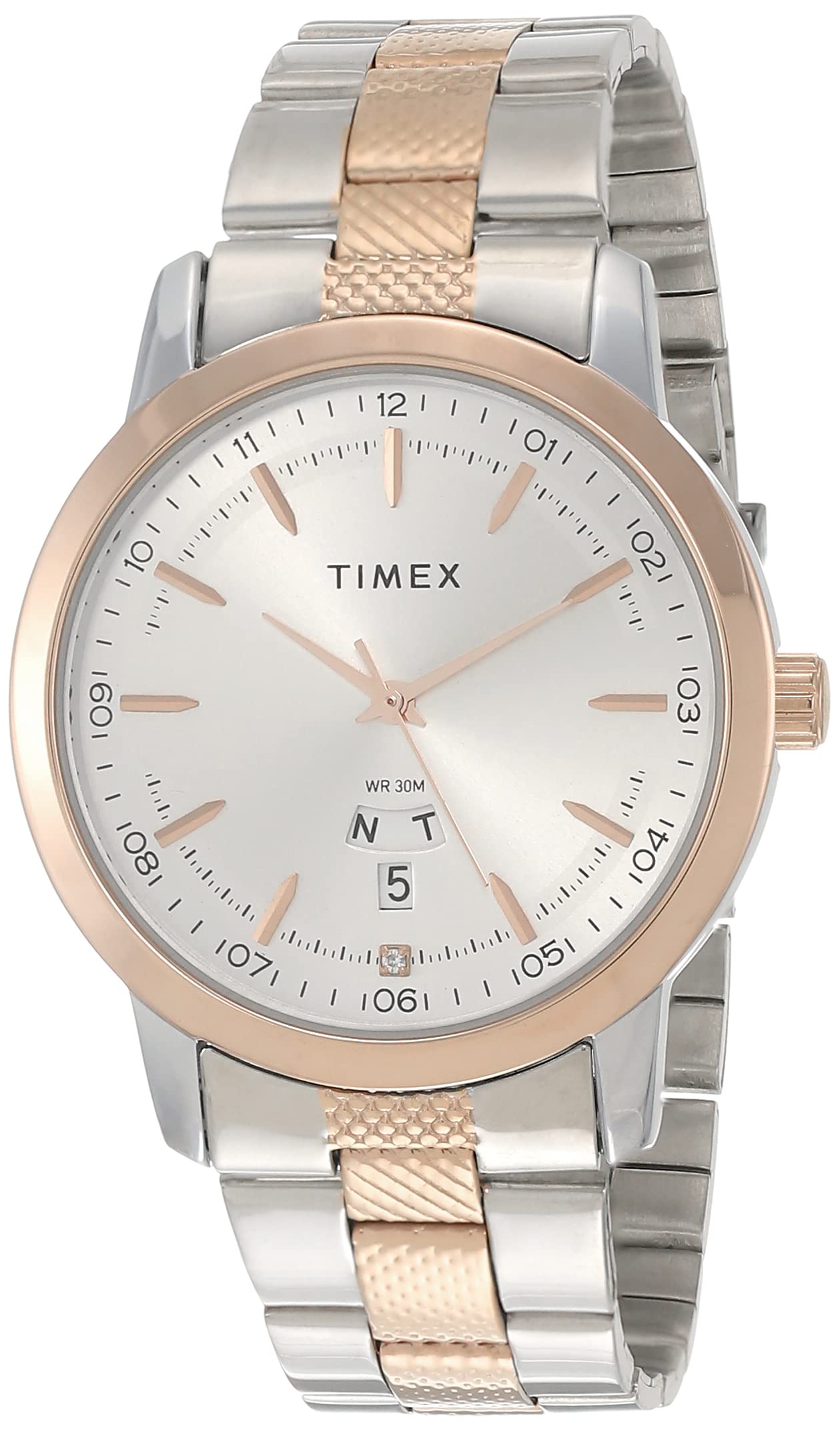 TIMEX Stainless Steel Analog Silver Dial Mens Watch-Tw000G912, Band_Black (B00R83YW6U) Amazon Price History, Amazon Price Tracker