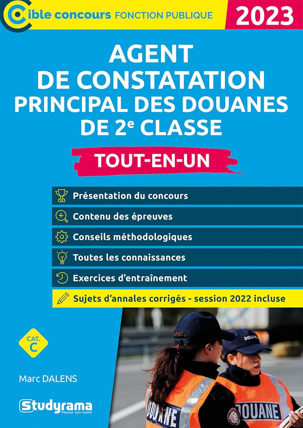 Amazon.fr Agent de constatation principal des douanes de 2e classe Toutenun Concours 2023