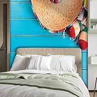 Vista 2 de Papel de pared adhesivo para decoración mexicana, papel tapiz para cocina, decoración de pared, paneles de revestimiento fácil de quitar (Ancho)