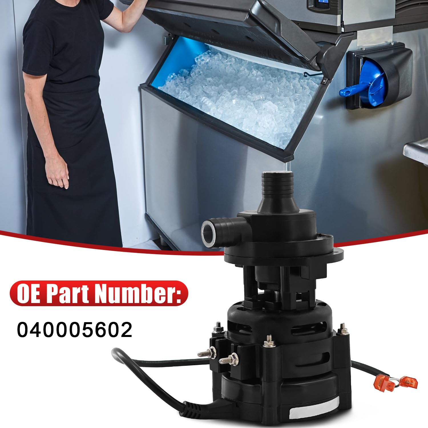 Amazon.com: Yainetan 040005602 Ice Machine Water Pump 115V 60Hz