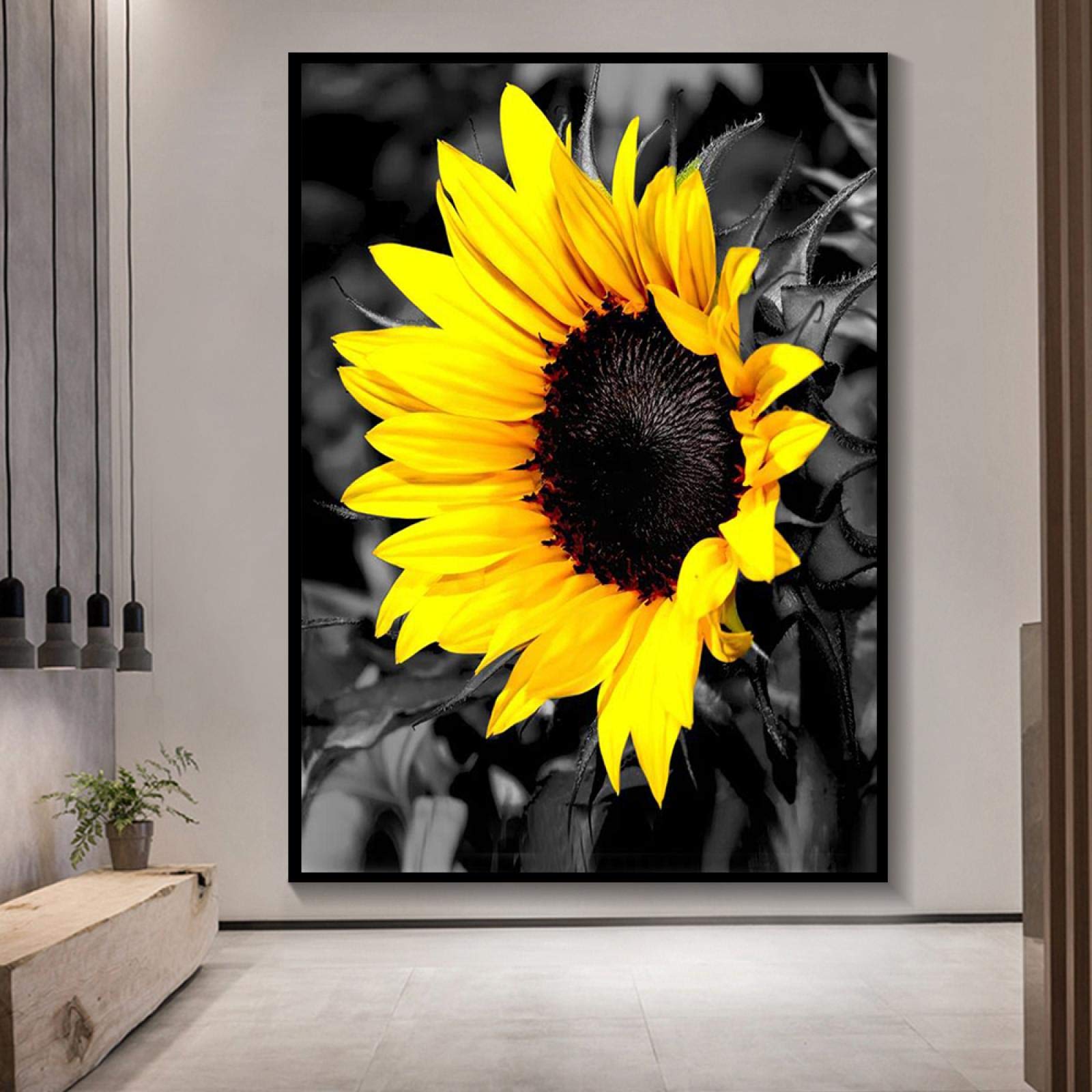 Einfache Sonnenblumenbilder