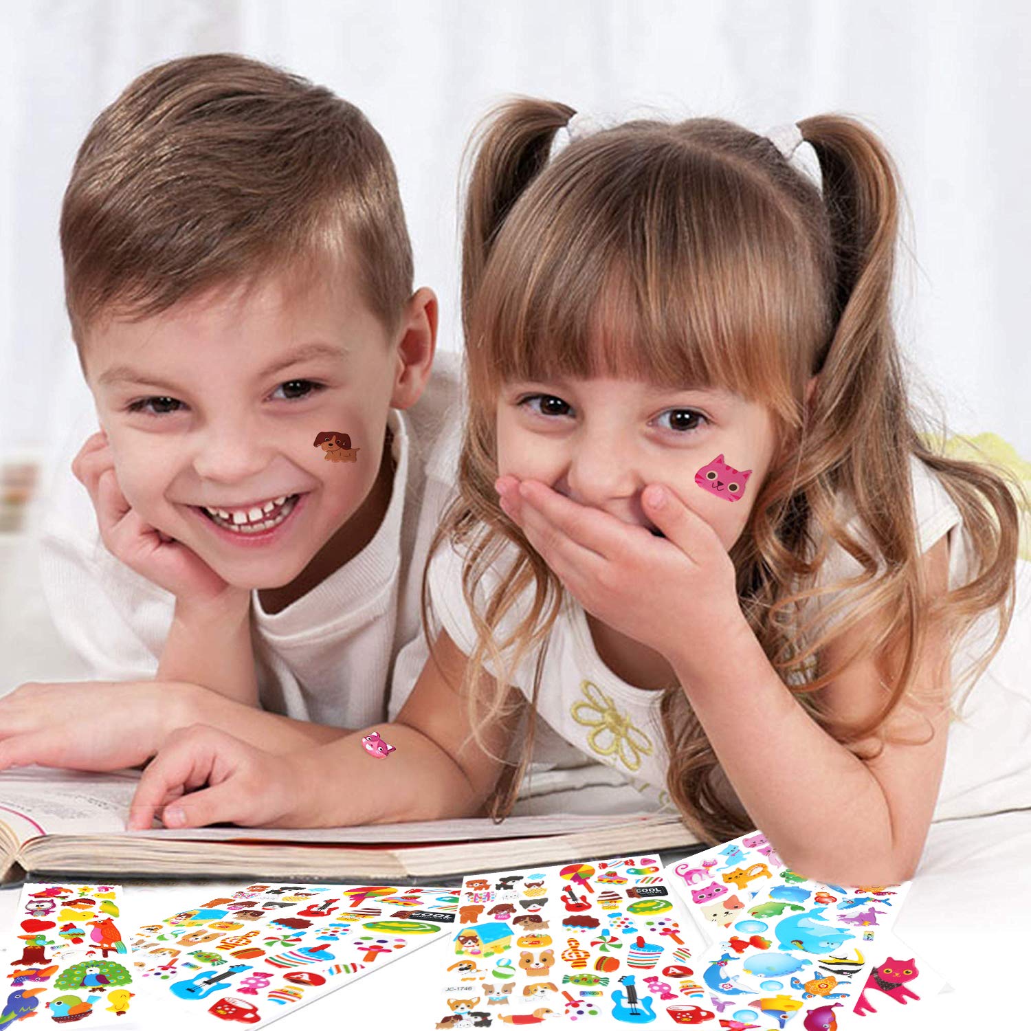 Amazon | VEYLIN シール ステッカー子供たちに報いる ご褒美 種類