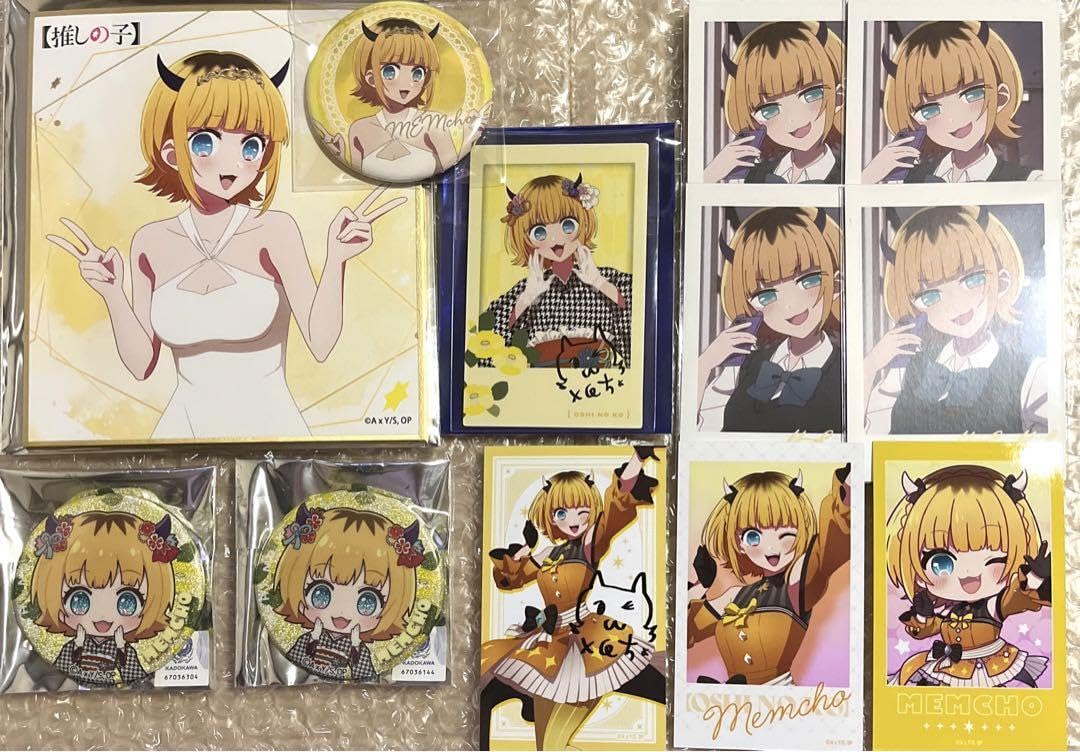 推しの子 主にMEMちょ グッズ 痛バ まとめ売り 推しの子グッズ（MEMちょ）詰め合わせ 新品 - メルカリ