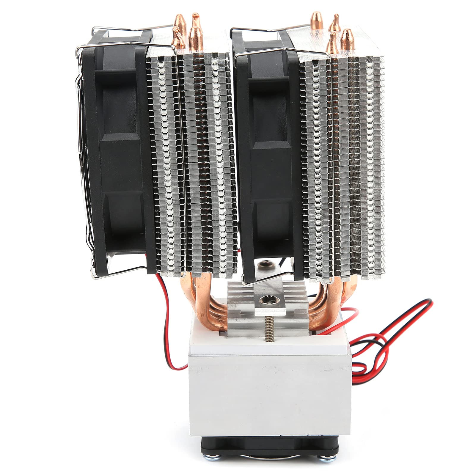 FTVOGUE 12715 Chłodnica Termoelektryczna Stop Aluminium ABS Półprzewodnikowy Układ Chłodniczy 180 W DC12V 20A Duży Blok Chłodzący dla Majsterkowiczów Mini Lodówka Klimatyzator Przestrzeń dla Zwierząt