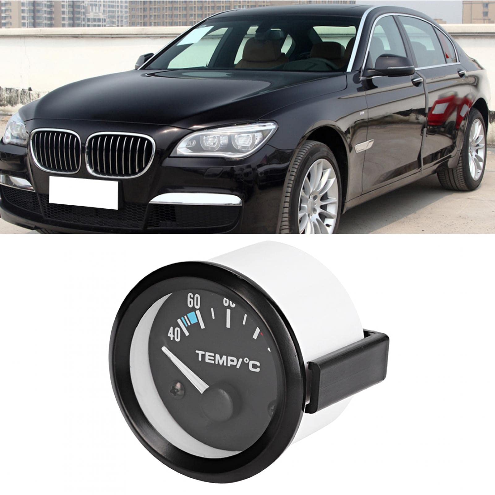 Indicador de Temperatura Automotriz, 2 Pulgadas 52 Mm Universal Car Indicador de Temperatura Automotriz, 2 Pulgadas 52 Mm Universal Car
