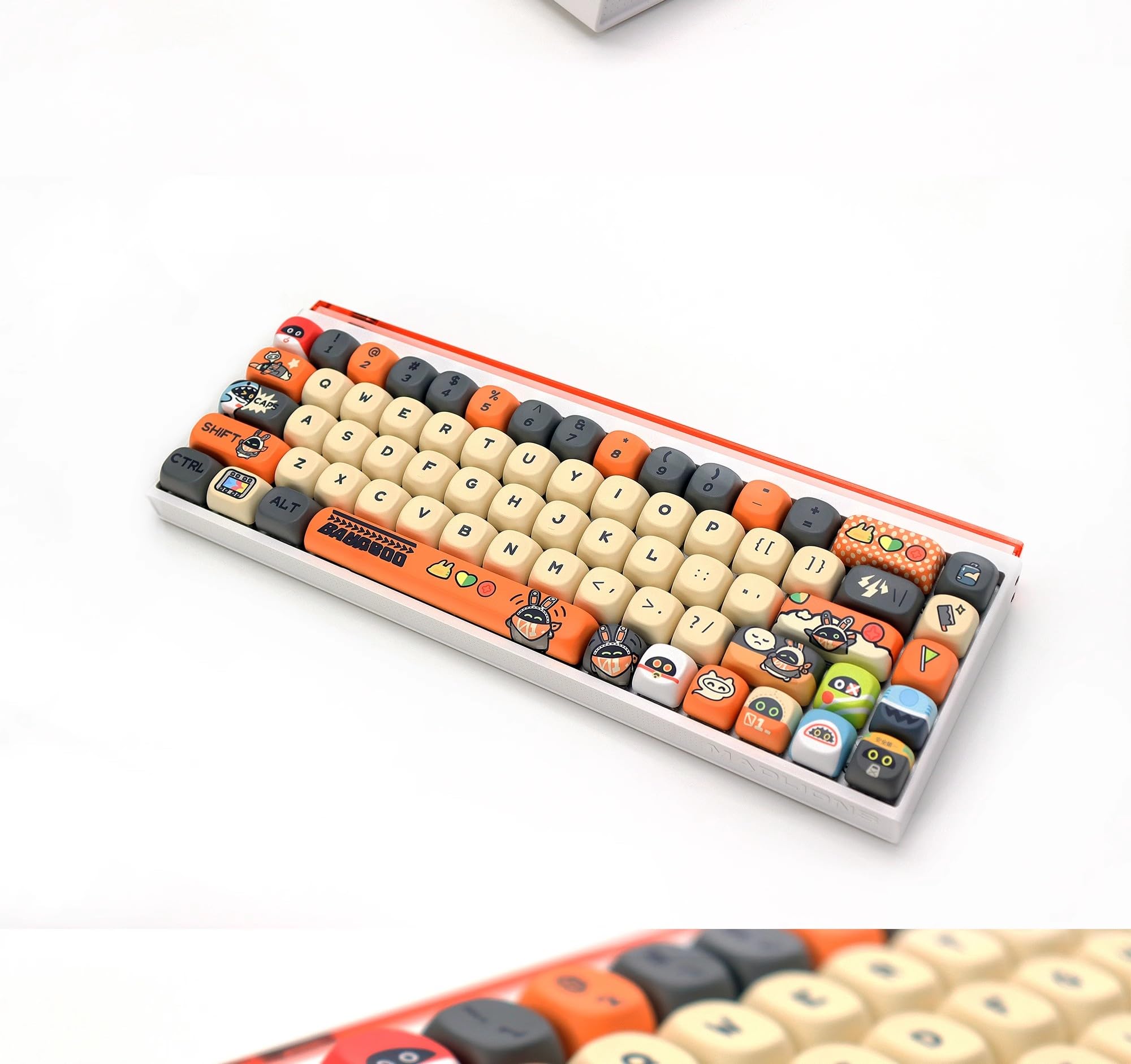 Amazon.co.jp: ゼンレスゾーンゼロ ボンプ キーキャップ PBT 五面熱
