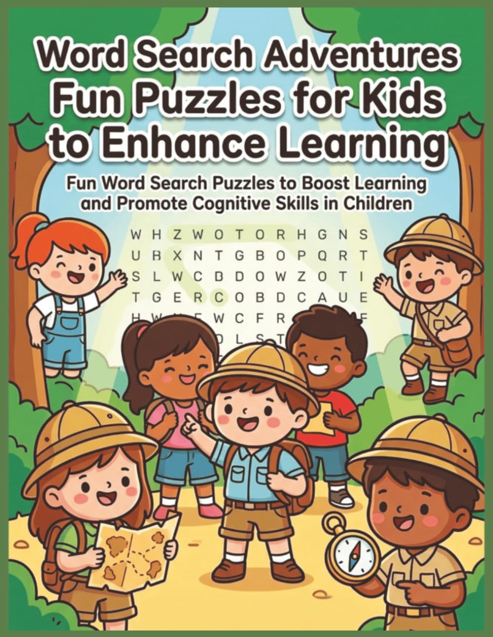 Word Search Adventures Fun Puzzles for Kids to Enhance Learning: Fun Word Search Puzzles to Boost Learning and Promote Cognitive Skills in Children (Sight Words Learning Series for Kids)