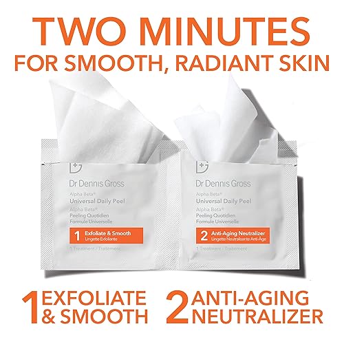 Miniatura 3 de Dr Dennis Gross Alpha Beta Universal Daily Peel para tono o textura desigual y líneas finas o poros agrandados, (5 tratamientos)