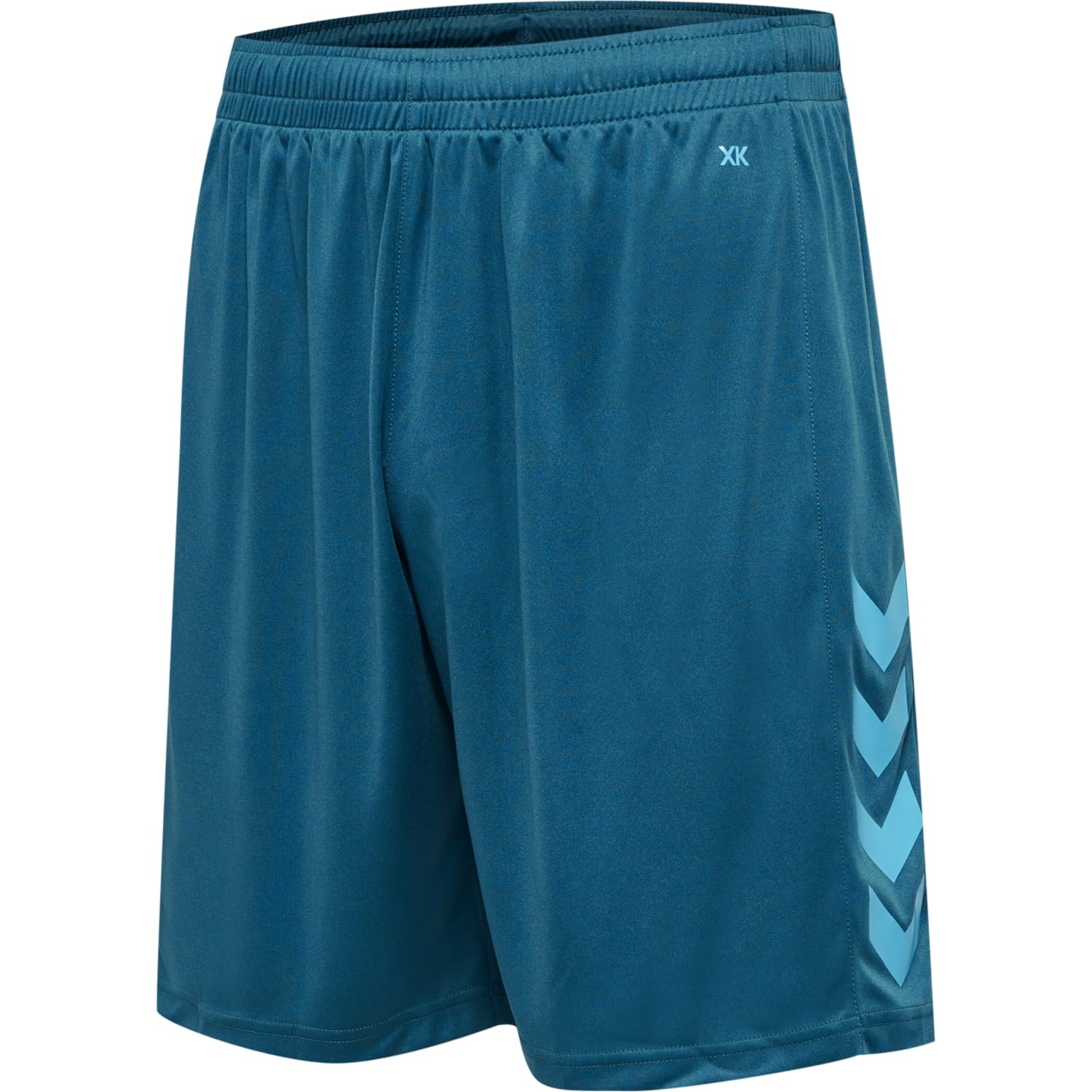 hummel Core XK Poly Sports Shorts, Blue Coral