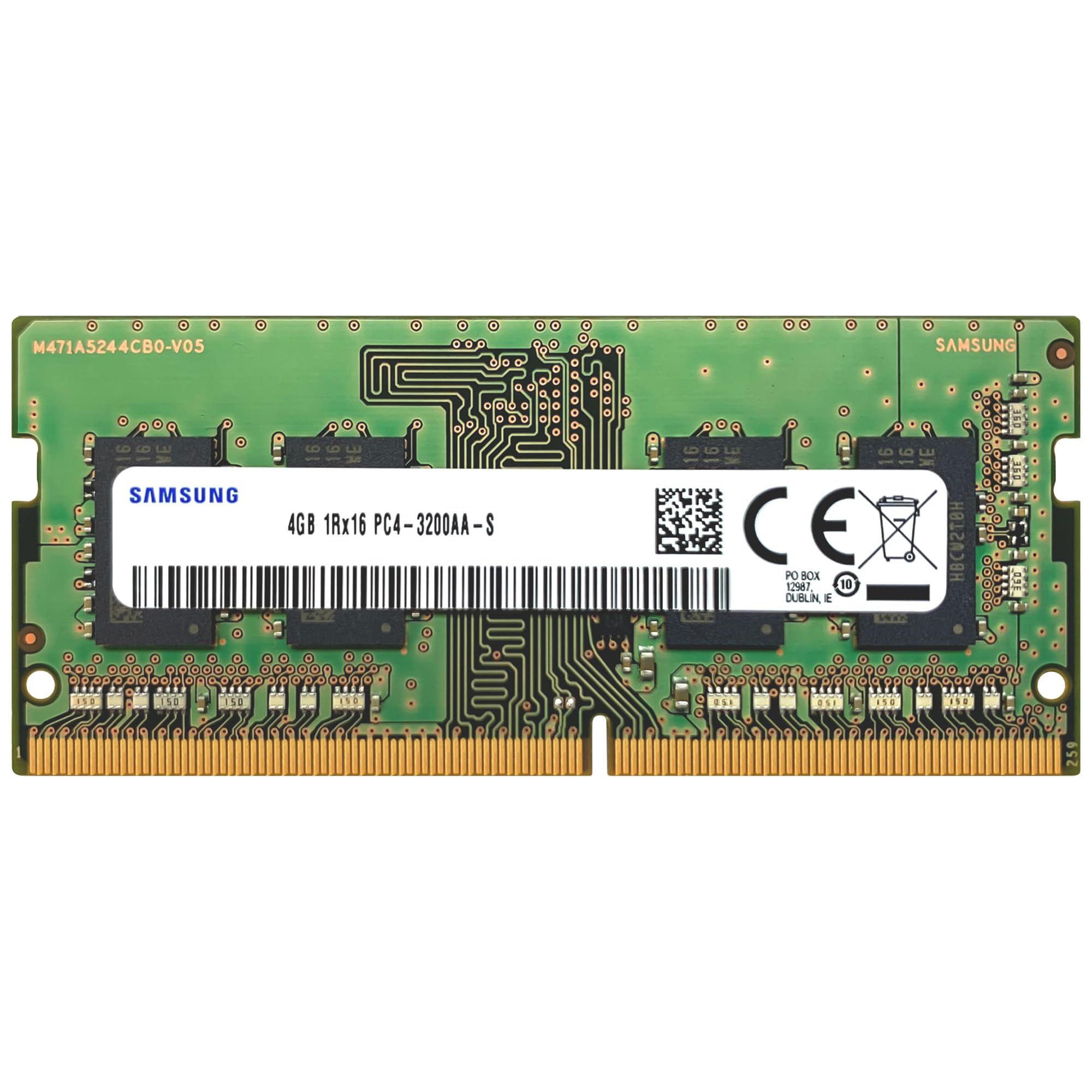 Samsung 4GB DDR4 3200MHz PC4-25600 (PC4-3200AA) CL22 SODIMM 1Rx16