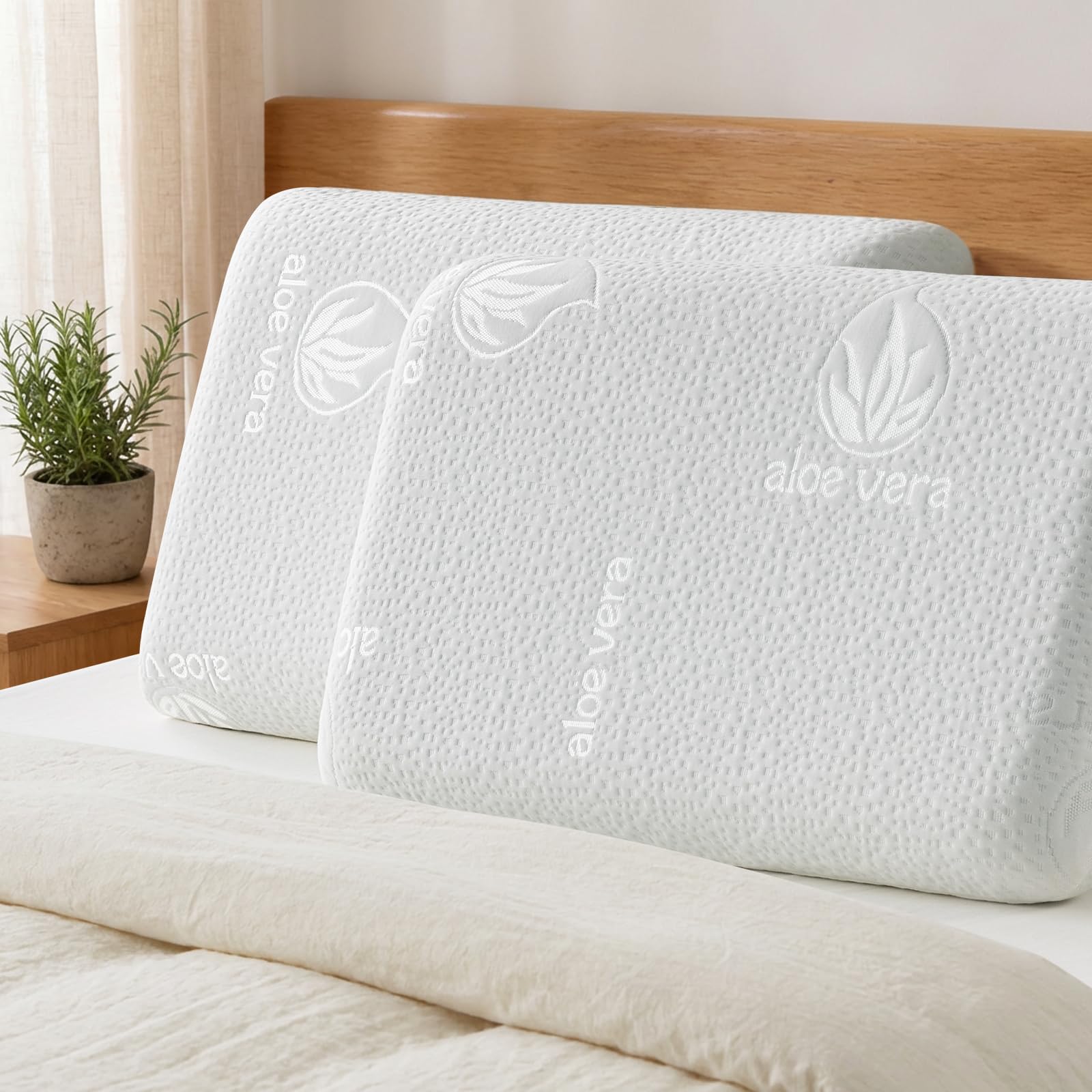 BedStroy Poduszka Wiskoelastyczna 70 cm - 2 szt