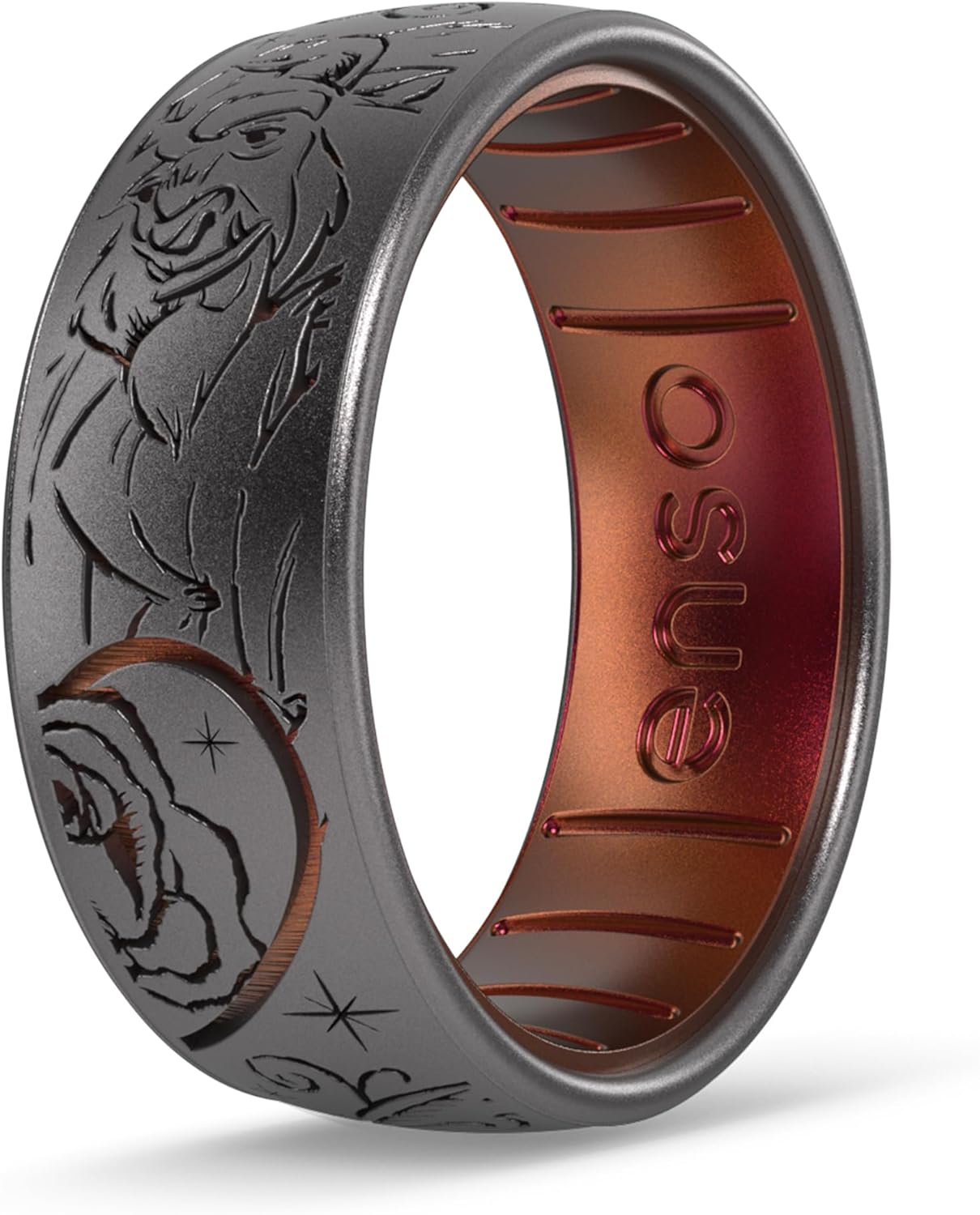 Enso Rings Etched Disney Collection - Classic Inseparable Disney Characters - Dualtone Silicone Ring