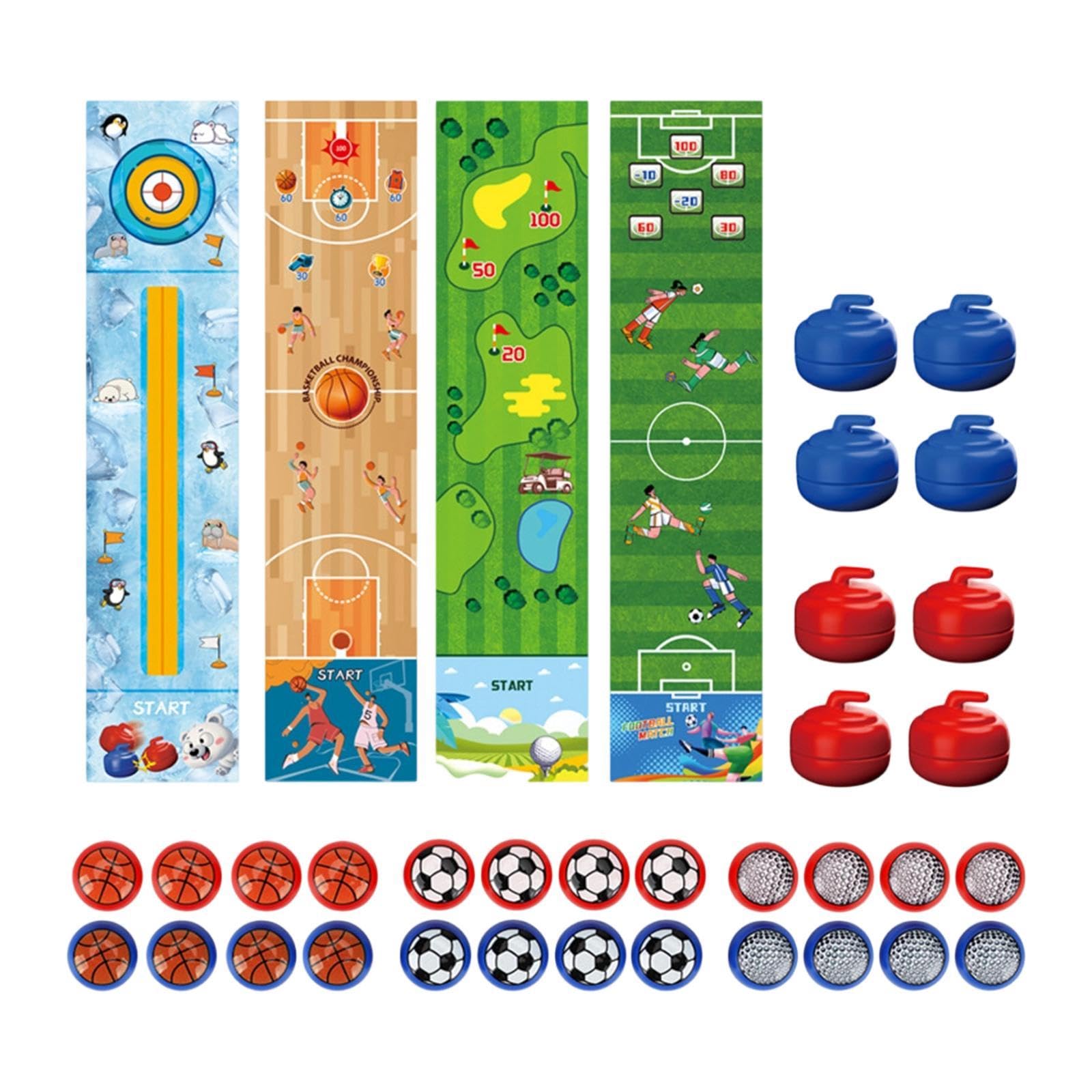 Gioco da Interno: Un Gioco Versatile E Portatile per Tutta La Famiglia, con Un Effetto Educativo, Adatto a Bambini dai 3 Anni in su.