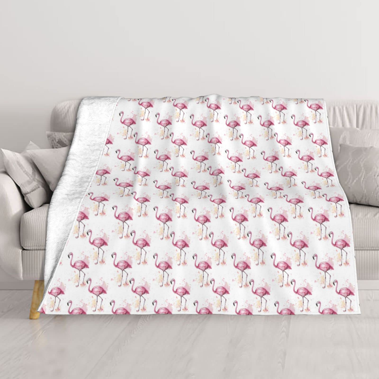 Couverture en peluche super douce et chaude, plaid thermique toutes saisons