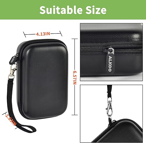 Miniatura 4 de Funda para LaCie Rugged Mini 1TB 2TB 4TB 5TBThunderbolt 3.0 2.0 USB-C Disco duro externo HDD portátil, soporte de almacenamiento para discos duros