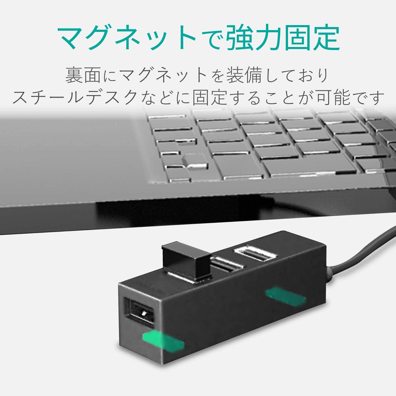 Amazon.com: Elecom U2H-TZ427SBK USB Hub, 2.0, Self-Powered, 4